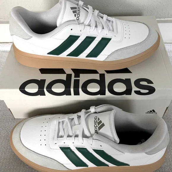 🔥 Adidas Men’s Athletic ‘COURTBLOCK’ Casual Walking Tennis Shoes/Sneakers 👟 - Picture 13 of 15